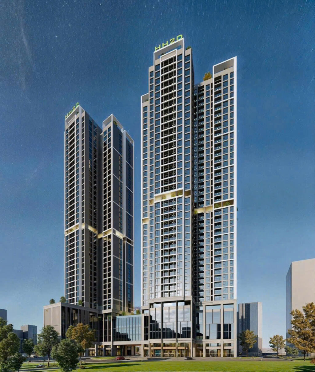 Golden West Nam An Khánh phối cảnh