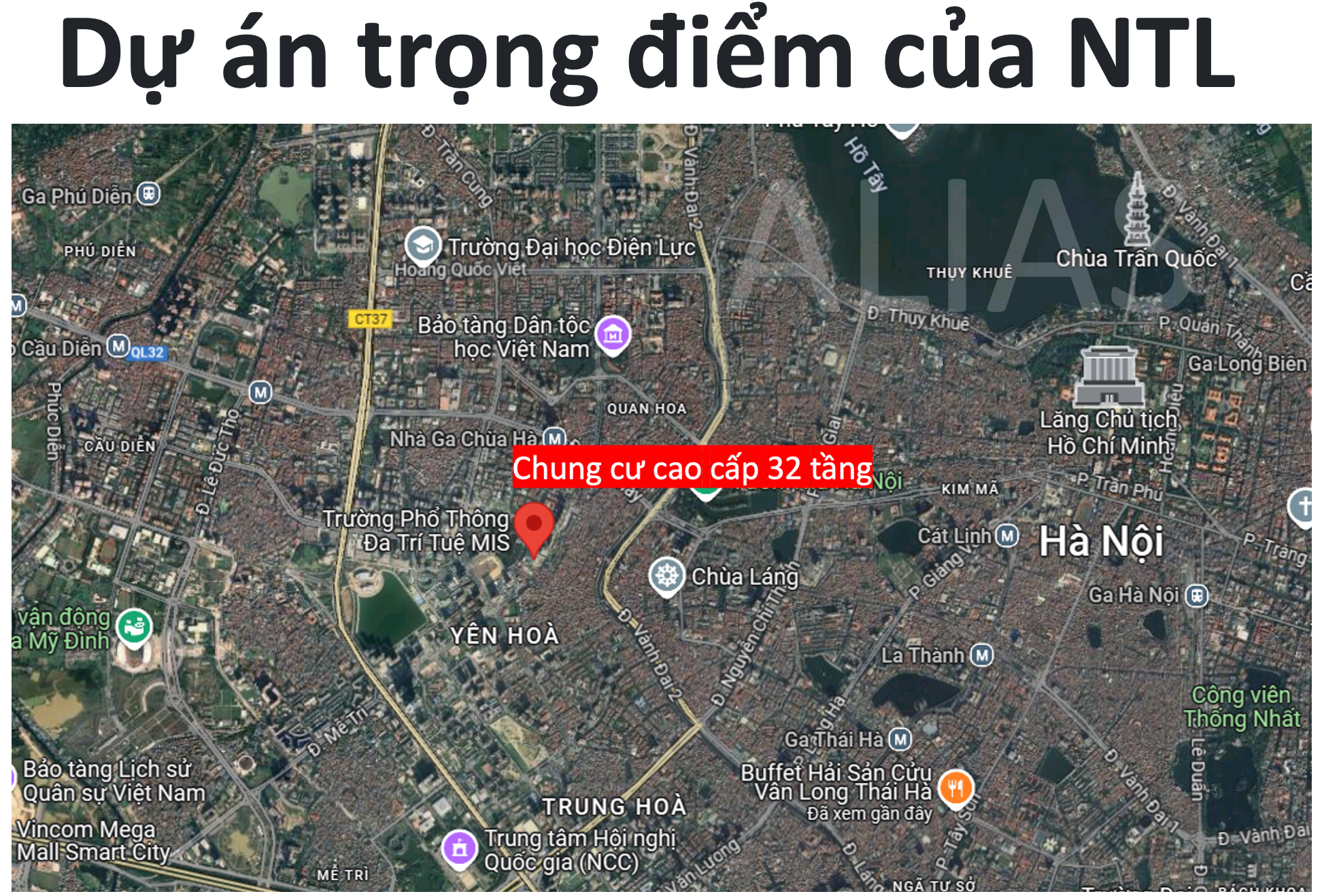 Vị trí Lideco Cầu Giấy