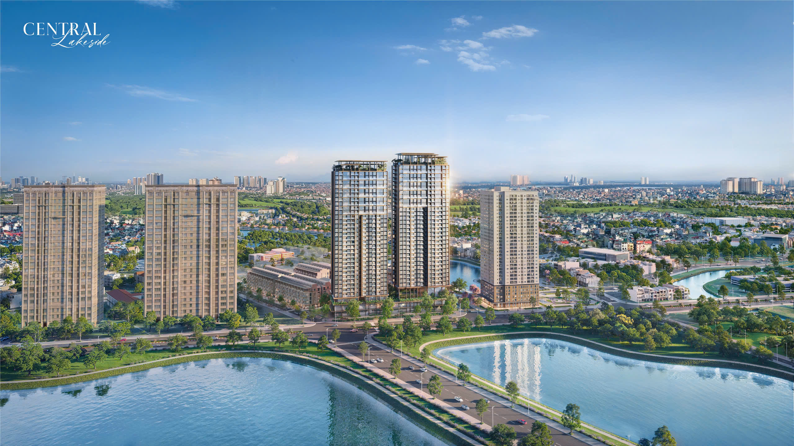 Phối cảnh Central Lakeside Trung Văn